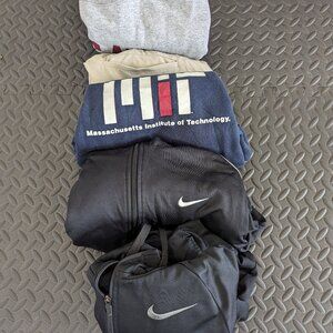 Lot of Sweatshirts, Activewear Jackets, Pants Nike Champion Under Armour 5 Piece